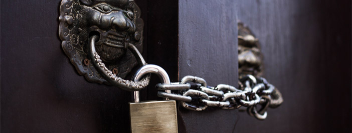 cybersecurity through locked doors