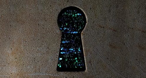Multi-factor authentication personified as a lock image.